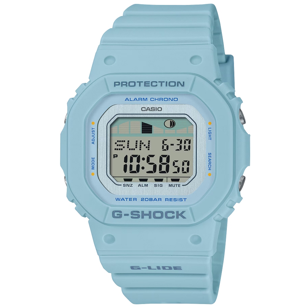 【聊聊甜甜價】CASIO G-SHOCK 海灘時尚 電子腕錶 GLX-S5600-2