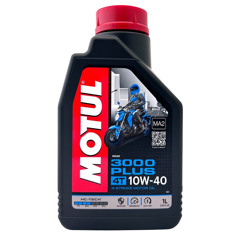 【車百購 公司貨】 MOTUL 3000 PLUS 10W40 機車機油 摩托車機油 高效合成機油