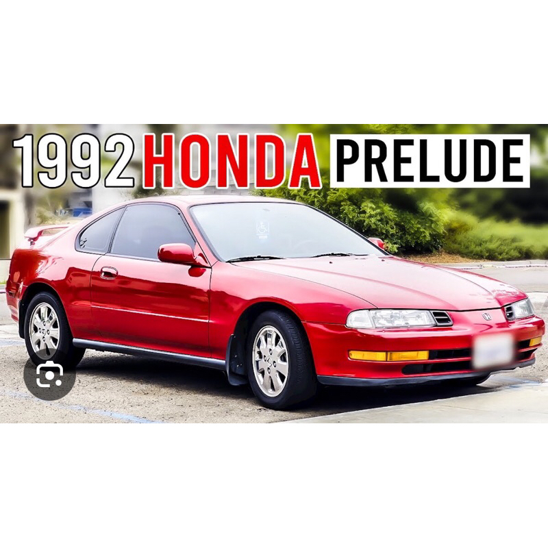 Honda Prelude 1992年 日規正原廠大燈左右各一組
