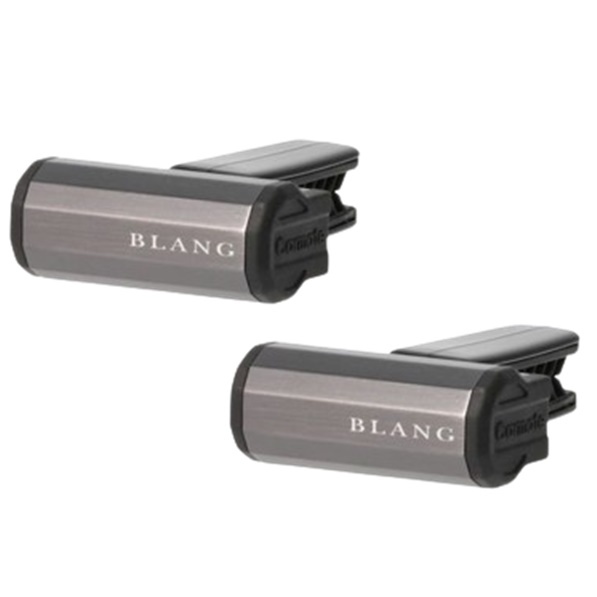 日本CARMATE BLANG 短條型可旋轉式冷氣孔固體芳香劑2入 H1691-三種味道選擇