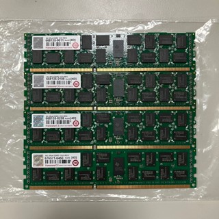 【中古】Transcend創見 8G DDR3-1333 2Rx4 ECC REG 伺服器記憶體 TS1GKR72V3Y