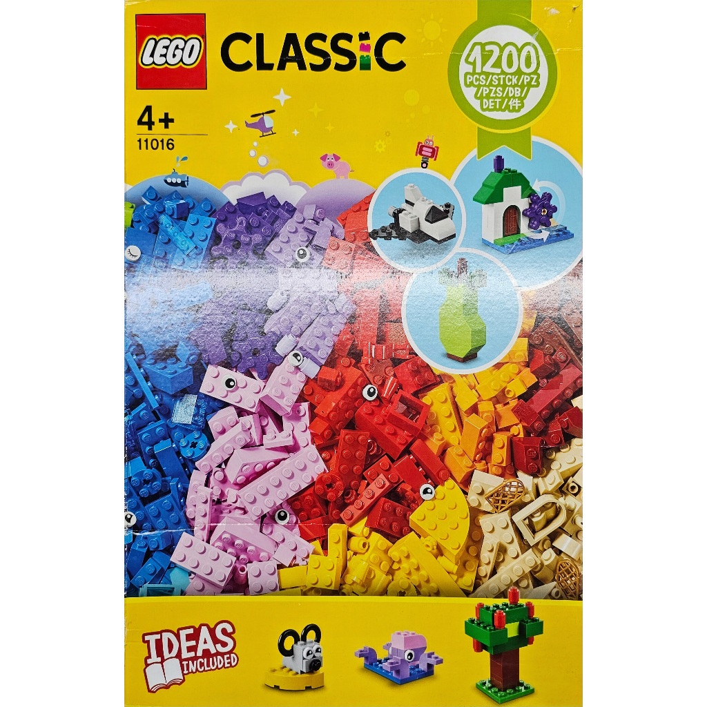 11016 LEGO  (二手) 1200PCS