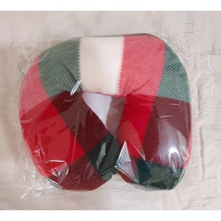(全新商品) 臺灣製～頸枕 充氣頸枕 護頸枕 U型枕 午睡枕 開車枕 絨布材質 旅行枕 眼罩 外出適用 旅行用品