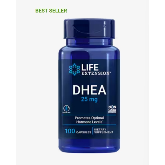 Life Extension DHEA 脫氫表雄銅 膠囊 代購服務
