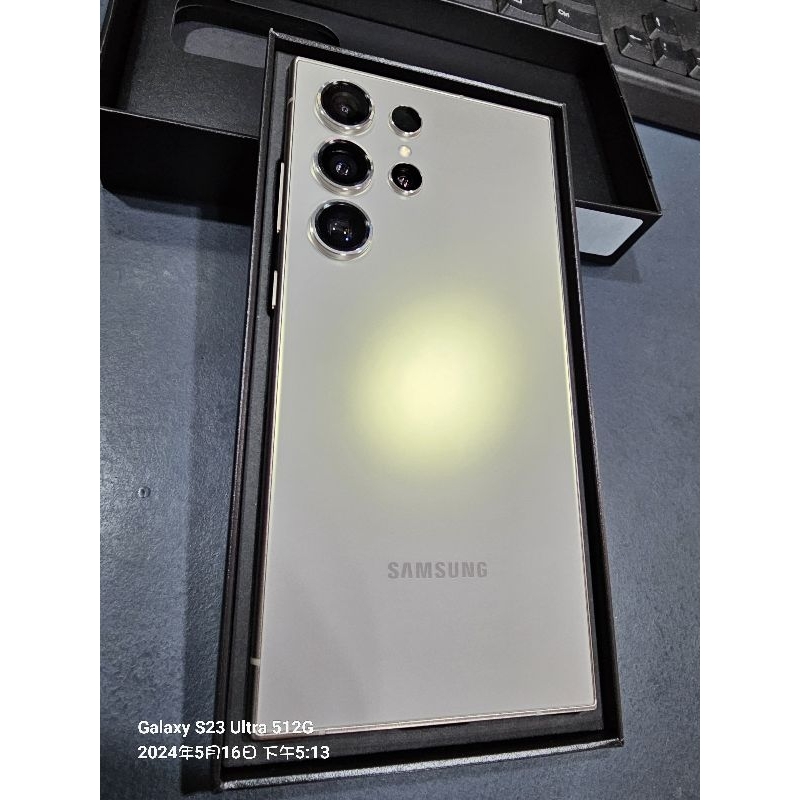 Samsung Galaxy S24 ultra 12+1TB 鈦灰色 僅使用不到一個星期 三星原廠保固兩年