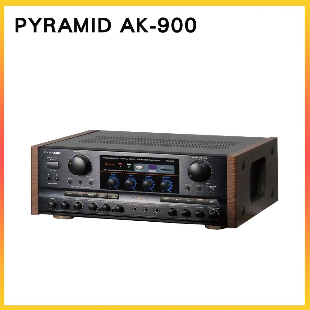 永悅音響 PYRAMID 金字塔 AK-900(卡拉OK擴大機/卡拉OK/綜合擴大機)