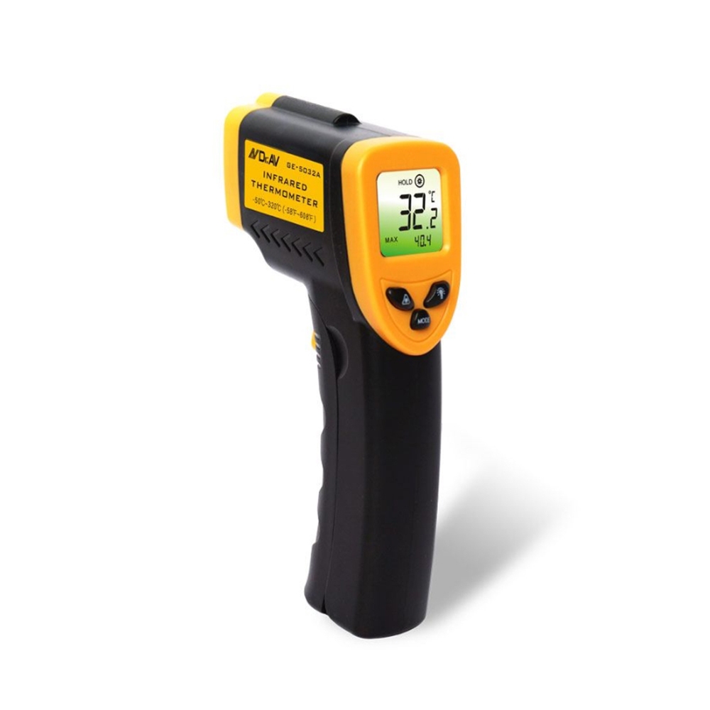 【NDr.AV】非接觸型紅外線溫度計(溫度槍 油溫槍 水溫槍 測溫儀 手持測溫槍/GE-5032A)