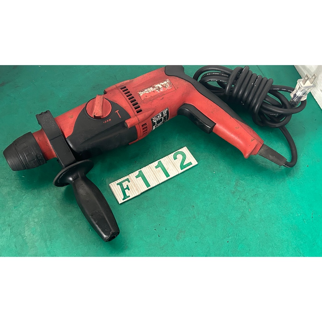 【有中-日本外匯品】喜利得/喜得釘 HILTI TE2 四溝免出力電動鎚鑽 {F112}