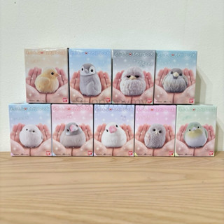 🔥有貨🔥植絨 BANDAI 掌上好朋友 掌中鳥 盒玩 7-11 文鳥 貓頭鷹 麻雀 綠繡眼 鳥類 企鵝 軟膠公仔 小鳥