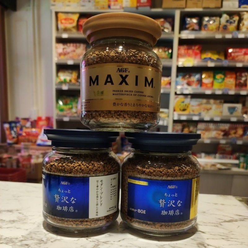 #日本進口# AGF MAXIM 咖啡粉 罐裝 80g