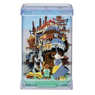 [日本]霍爾的移動城堡 紙劇場 cube 立體紙模型 手工 摺紙 PAPER THEATER 吉卜力 宮崎駿 電影