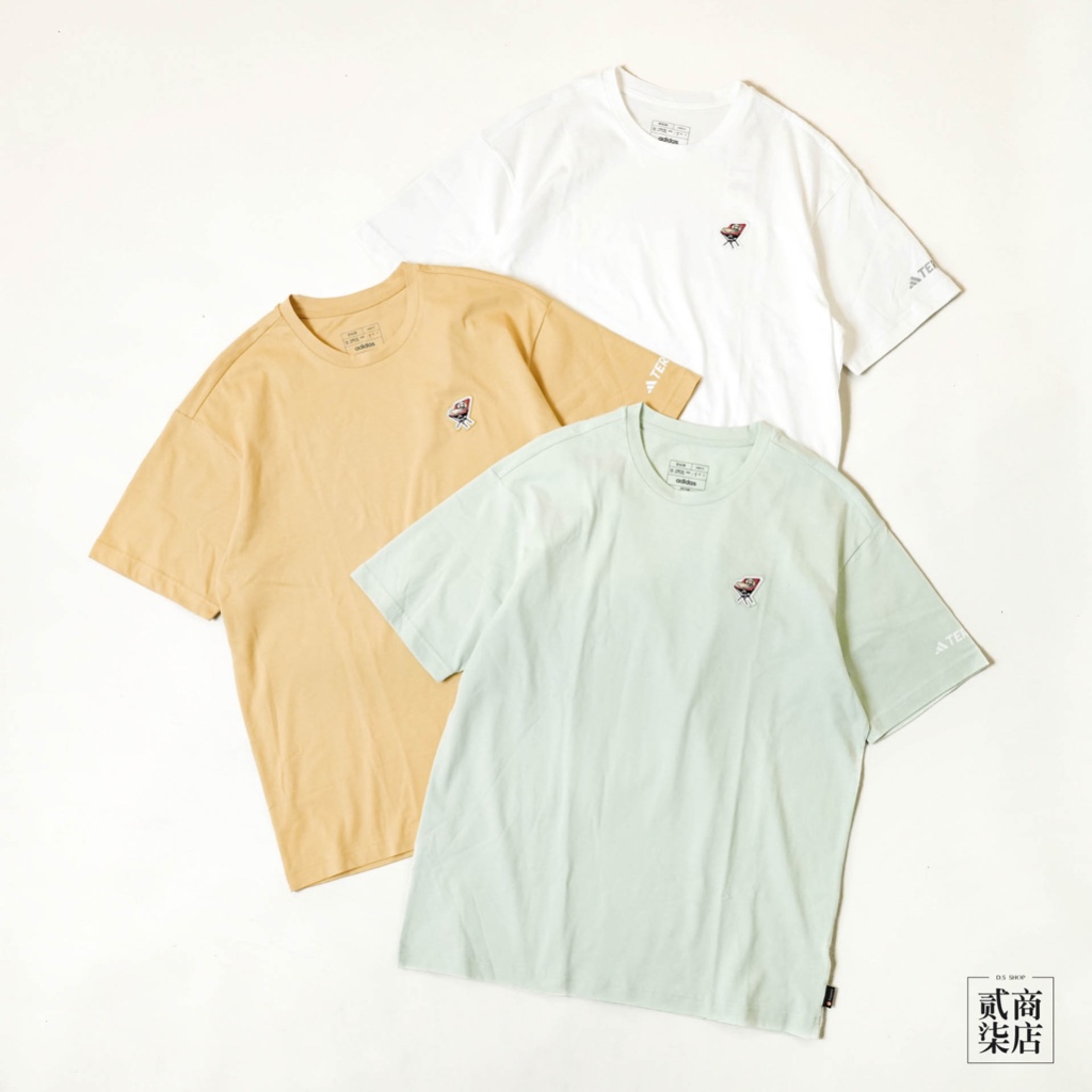 貳柒商店) ADIDAS TERREX TEE 男款 短袖 戶外 露營 狗狗 小標 抗臭科技 IS0297 IS0303