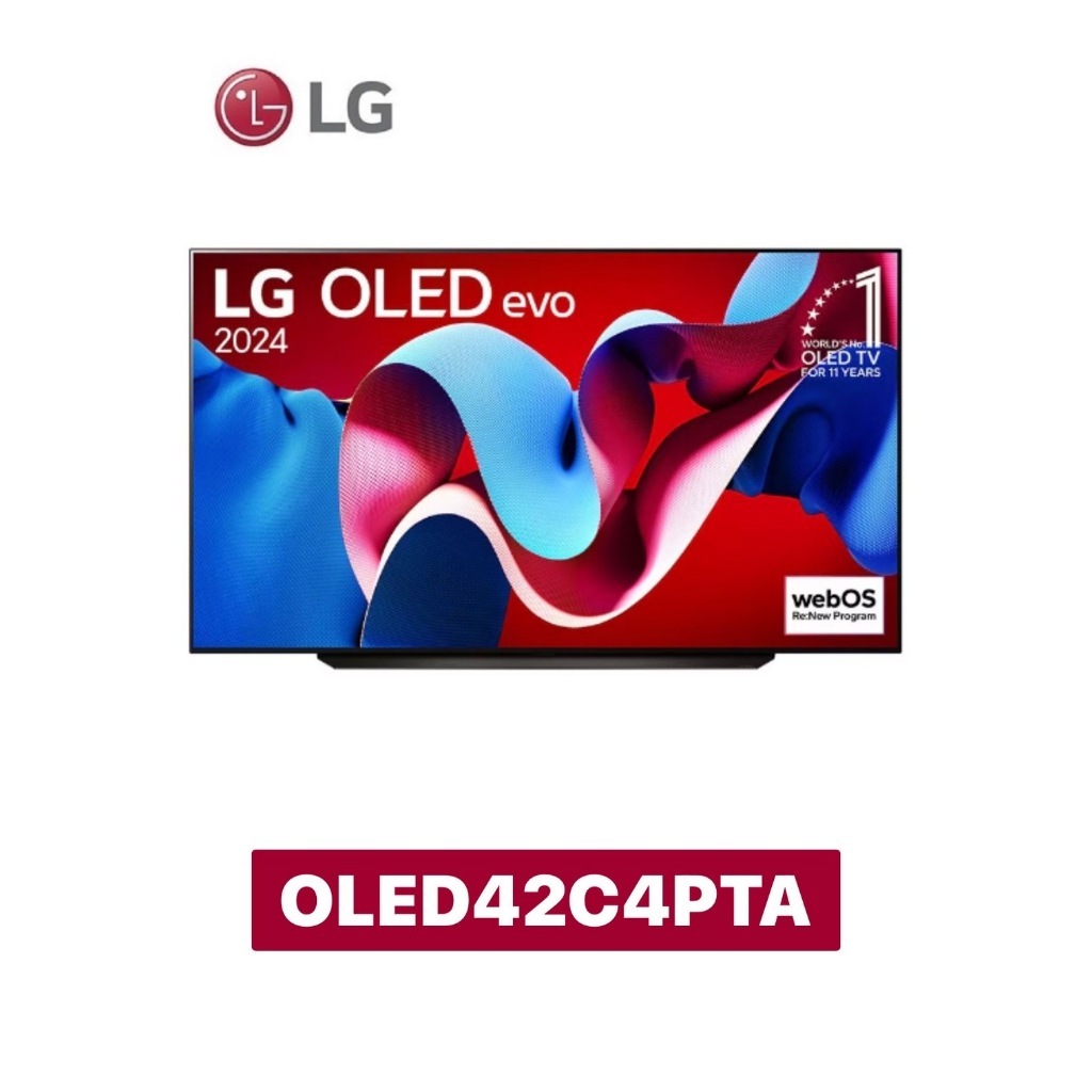 OLED42C4PTA LG 樂金 42吋OLED evo 4K AI 語音物聯網