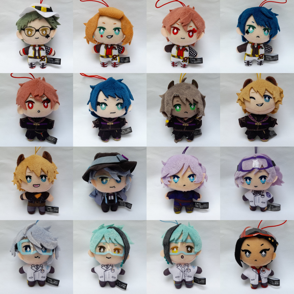 正版 扭曲仙境 吊飾 娃娃 二手 迪士尼 扭曲樂園 實驗服 寮服 運動服 紅心寮 獅寮 海寮 沙寮 白雪寮 冥寮 龍寮