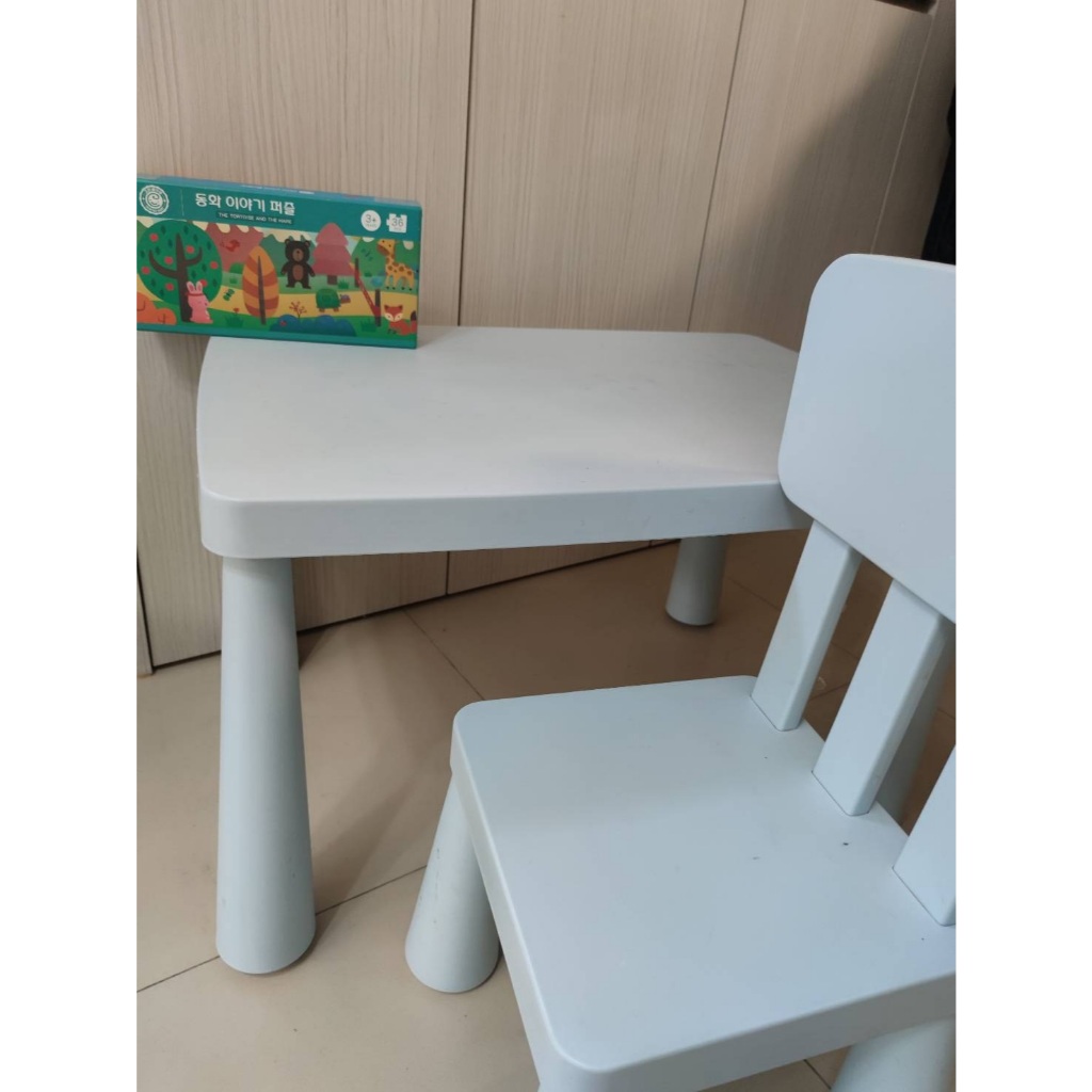 便宜賣 二手 現貨 MAMMUT 兒童桌/椅子, 室內/戶外用