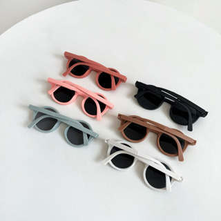 台灣現貨 24H出貨 兒童墨鏡 凹造型太陽眼鏡 可折疊