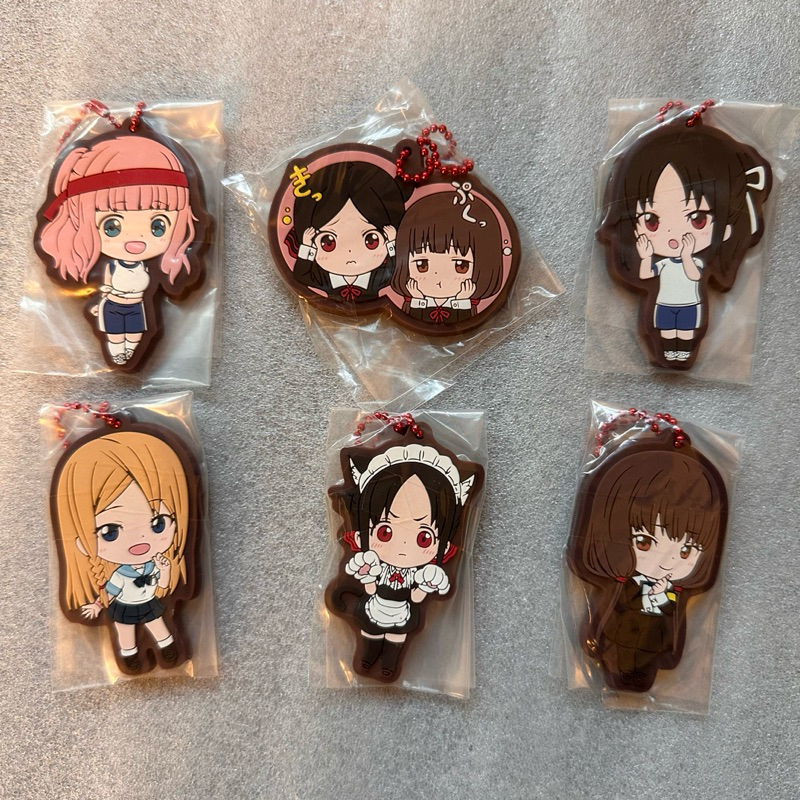 ￥My公仔￥ 日本限定 日版 輝夜姬想讓人告白 天才們的戀愛頭腦戰 四宮輝夜 藤原千花 早坂愛 伊井野御子 扭蛋