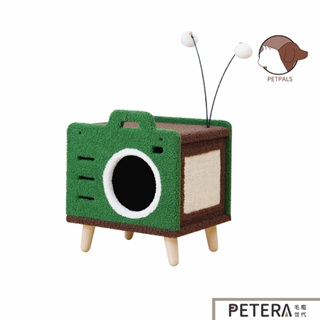 【Petpals】墨綠復古相機貓窩 貓窩 貓 貓用品 寵物用品 貓跳台