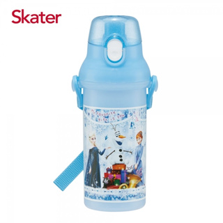 Skater x 迪士尼Disney 銀離子直飲水壺(480ml)-冰雪奇緣 墊腳石購物網