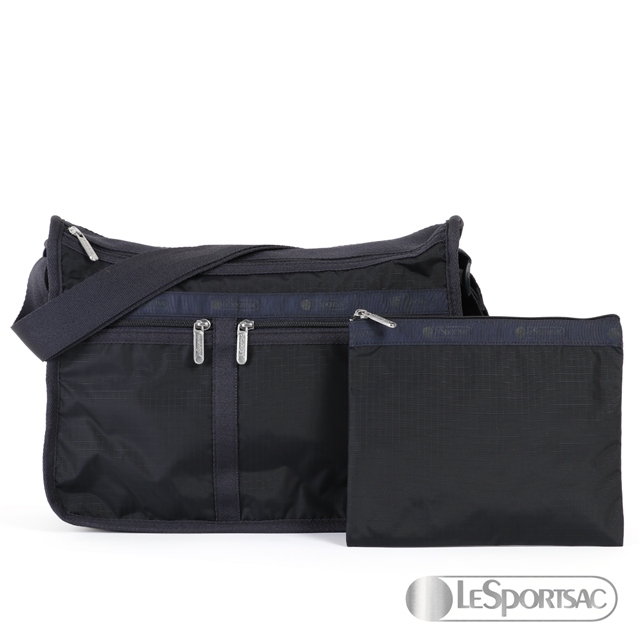 LeSportsac - Standard 雙口袋A4大書包-附化妝包 (深海藍) 7507PB R111
