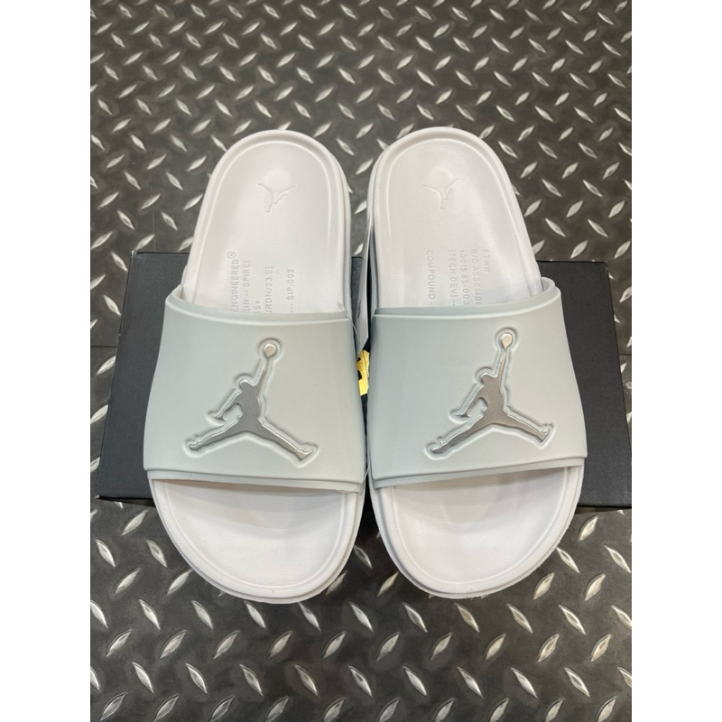 灰綠銀 JORDAN JUMPMAN SLIDE 拖鞋