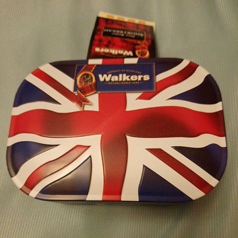 現貨 全新 Walkers 英國 英國蘇格蘭奶油餅乾 120g 2024-06 30 即期 限量款皇家鐵盒 奶油餅乾