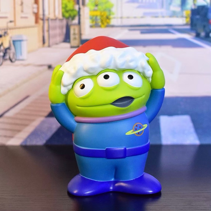 《台灣現貨.出貨》Disney 迪士尼 PIXAR 皮克斯 玩具總動員 三眼怪 三眼仔 變裝 存錢筒 聖誕節 玩具 公仔