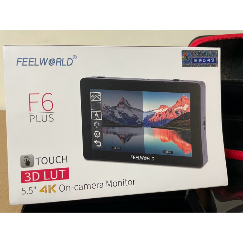 二手 ）FEELWORLD 富威德 F6 PLUS 高清監視螢幕 5.5吋 4K touch
