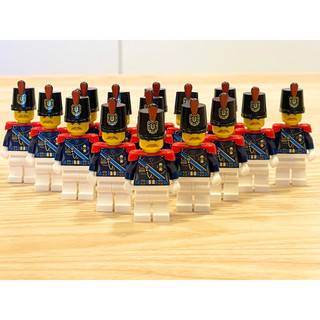 LEGO 樂高 人偶 官兵 MOC 一隻 包含 固定臉 帽子 身體 腳 海盜系列 士兵