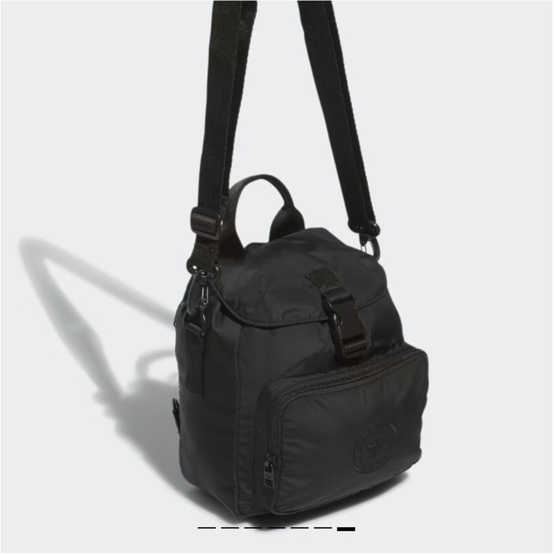 全新｜Adidas Originals｜Micro 3.0 Mini Backpack 迷你後背包 側背包 斜背包｜黑色
