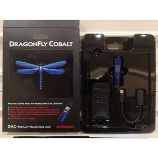 二手過保實品拍攝藍蜻蜓 Audioquest DragonFly USB DAC COBALT 數位轉類比 神奇耳擴