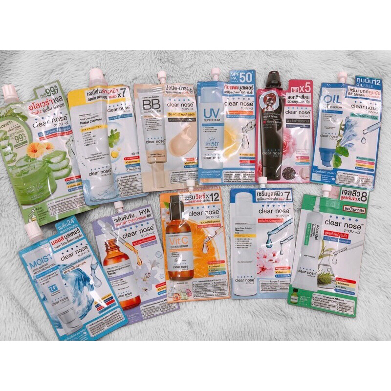 現貨泰國🇹🇭帶回clear nose全系列精華液 洗面乳 防曬 零酒精 小紅書推薦