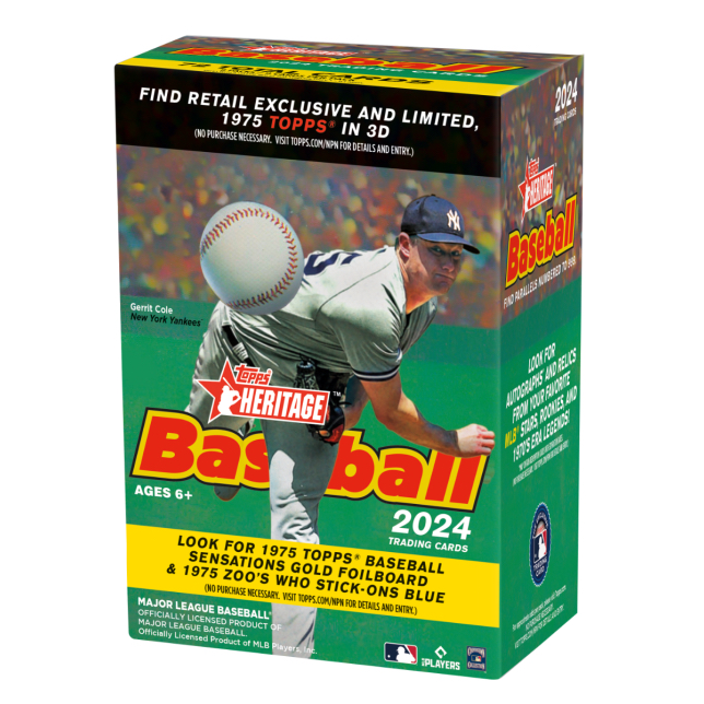  2024 Topps Heritage Baseball - Value Box 球員卡盒 現貨