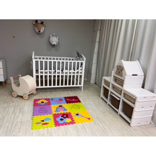 BABYGREAT MIT寶寶爬行墊 ✳️贈邊條巧拼地墊 厚度13mm外銷品質圖案地墊 遊戲墊 爬行墊 早教學習昂