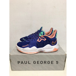 Nike PG 5 LA Drip 藍粉 籃球鞋 Paul George 快艇 泡椒