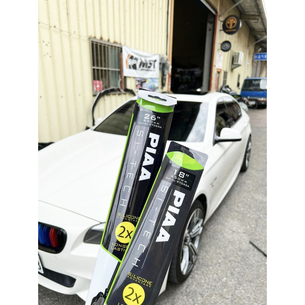 BMW F10 26+18吋 日本 PIAA 軟骨雨刷 970系列 歐系車通用軟骨 Si-TECH (矽膠雨刷) 撥水