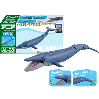 【 HAHA小站】AN29968 AL-23 藍鯨 (漂浮版) 正版 水中 多美動物 可動 學習 探索 模型 洗澡 玩具