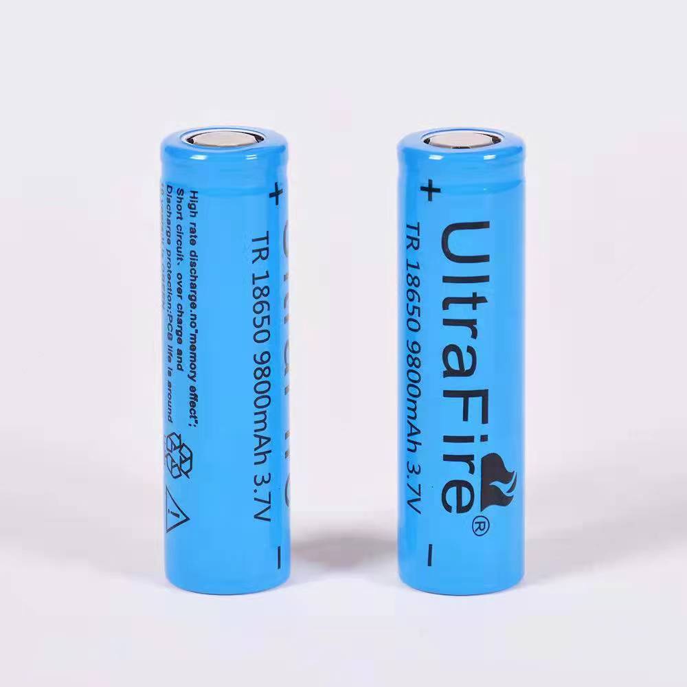 18650電池 鋰電池大容量4.2V通用電池 9800MAH充電電池 手電筒電池 防爆電池 尖頭鋰電池 平頭鋰電池XP