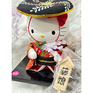 日本進口Hello Kitty日本和風藤娘娃娃擺飾收藏品釋出