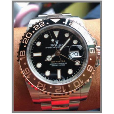 ROLEX 勞力士 GMT-Master II 格林威治型 三板錶帶 手錶貼膜126710 126711 126715
