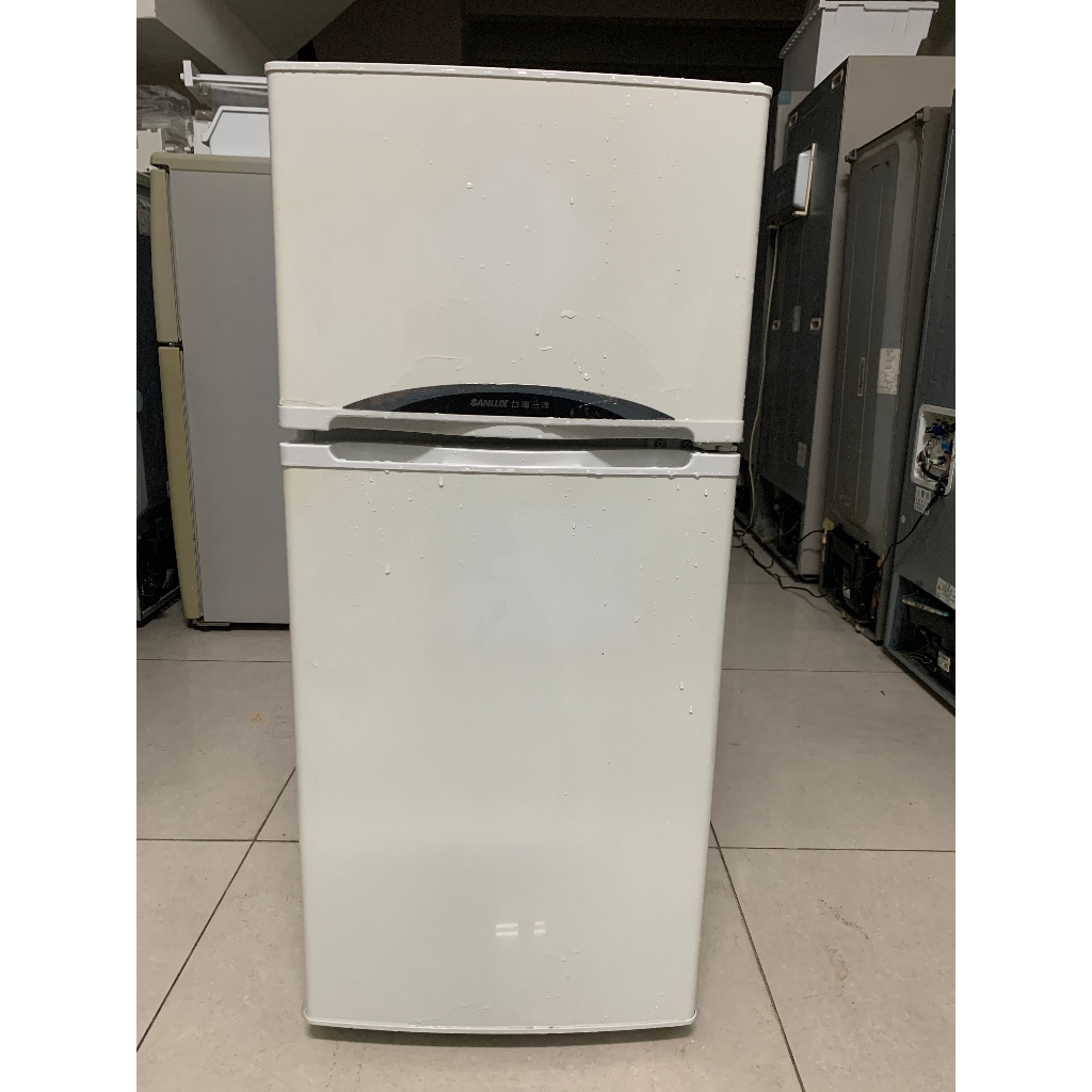 [中古] 三洋 128L 小雙門冰箱 家庭冰箱 "自動除霜功能" 台中大里二手冰箱 台中大里中古冰箱 修理冰箱 維修冰箱