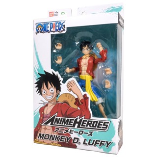 BANDAI 可動公仔 Anime Heros 海賊王 航海王 蒙其·D·魯夫 鋼不辣商舖