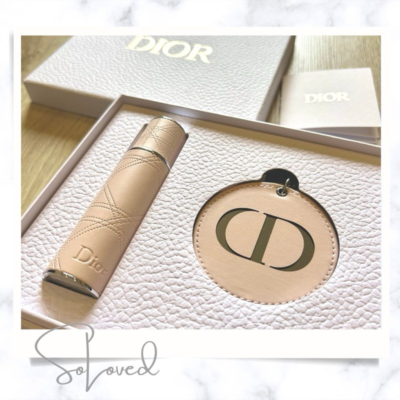 【DIOR迪奧】限量現貨🇫🇷Miss Dior花漾淡香水禮盒（隨身瓶+隨身鏡）10ml 禮物