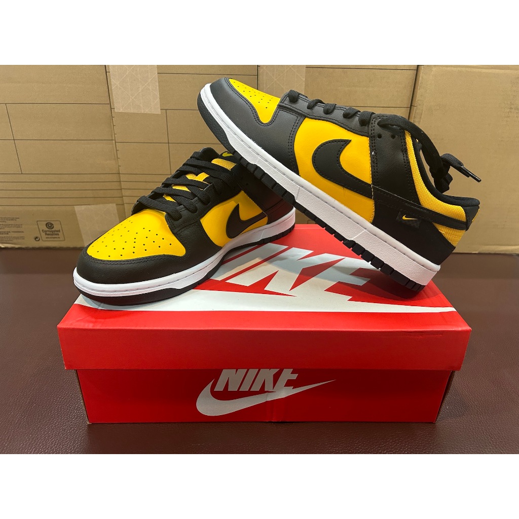 Nike Dunk Low "REVERSE GOLDENROD" 黑黃 黃蜂 密西根 FZ4618-001