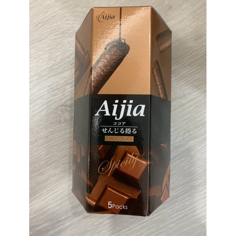 台灣  Aijia 愛加 捲心酥 日式煎捲 巧克力棒 草莓巧克力棒 香蕉巧克力棒  餅乾 零食 效期2024/9/20
