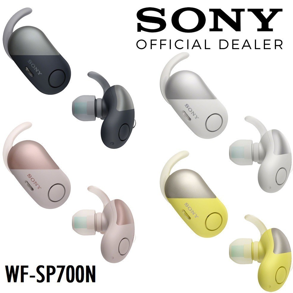 適用於Sony WF-SP700N 藍牙耳機 耳機 智能觸控防水 重低音真無線藍牙耳機 入耳式降噪運動耳機 全新未拆封