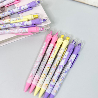🎏現貨🎏 大耳狗 黑筆 0.7mm 旋轉 造型黑筆 美樂蒂 庫洛米 日本代購 三麗鷗 文具小物 療癒 交換禮物