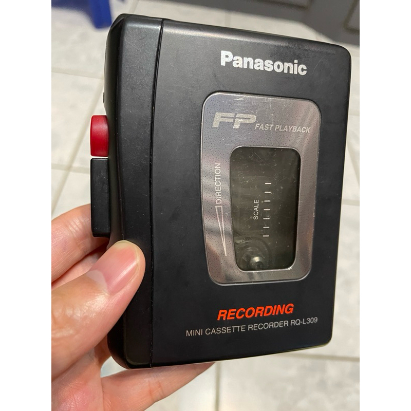 (二手絕版品)Panasonic 錄放音機 RQ-L309傳統隨身聽 卡帶機 長輩用 阿公阿嬤最愛