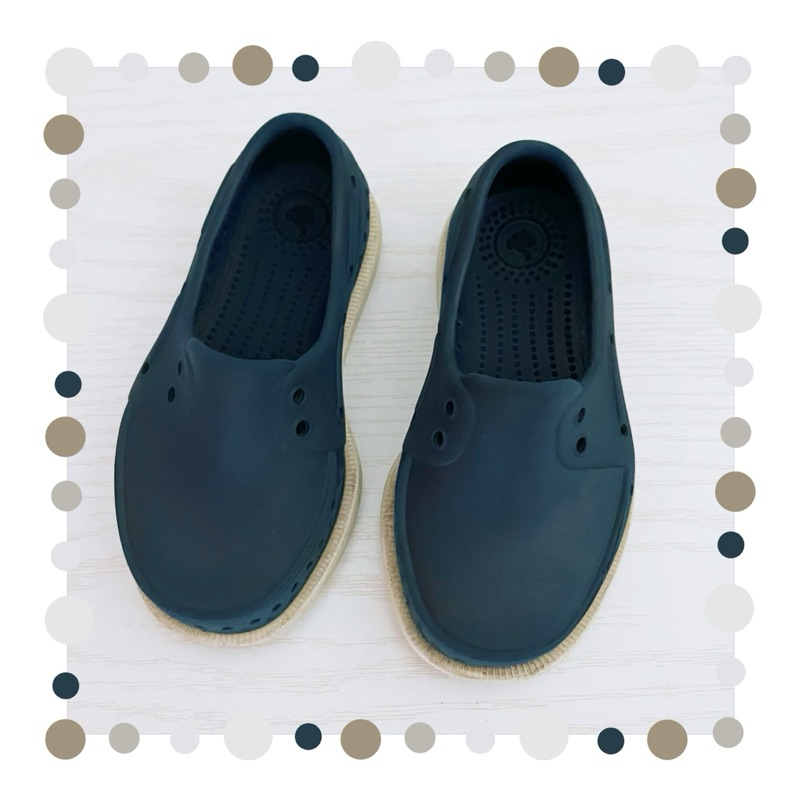 二手嬰幼兒男童native洞洞涼鞋雨鞋C7(13-14cm)