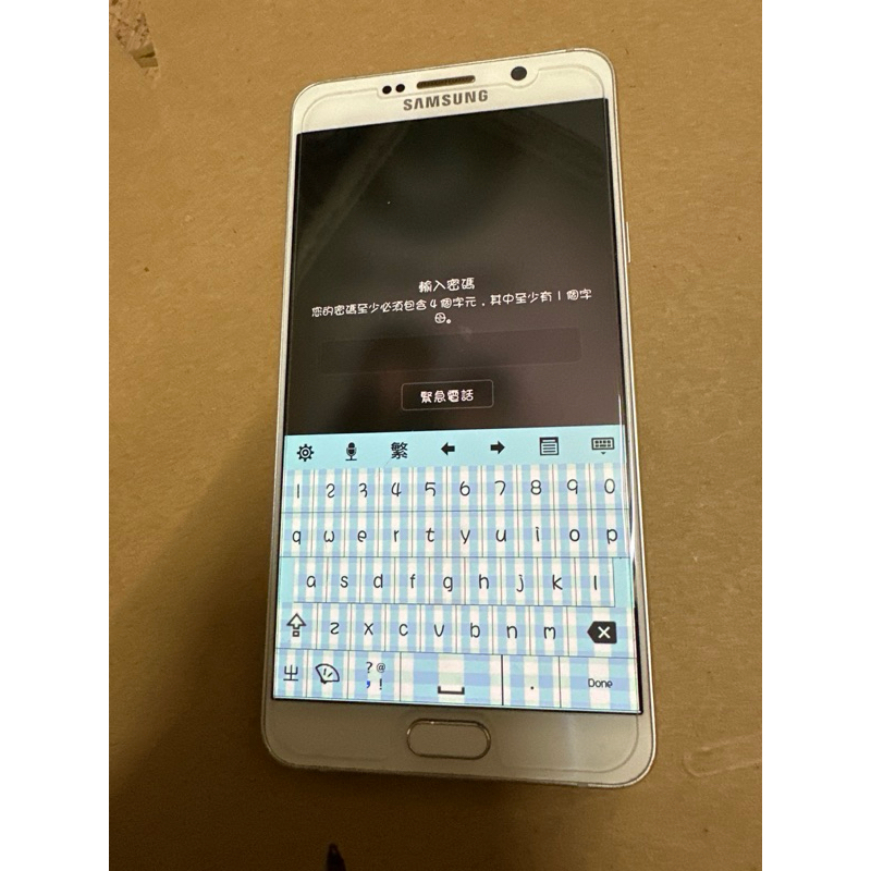 三星Note5螢幕鎖觸碰正常背板破當零件機嗎？